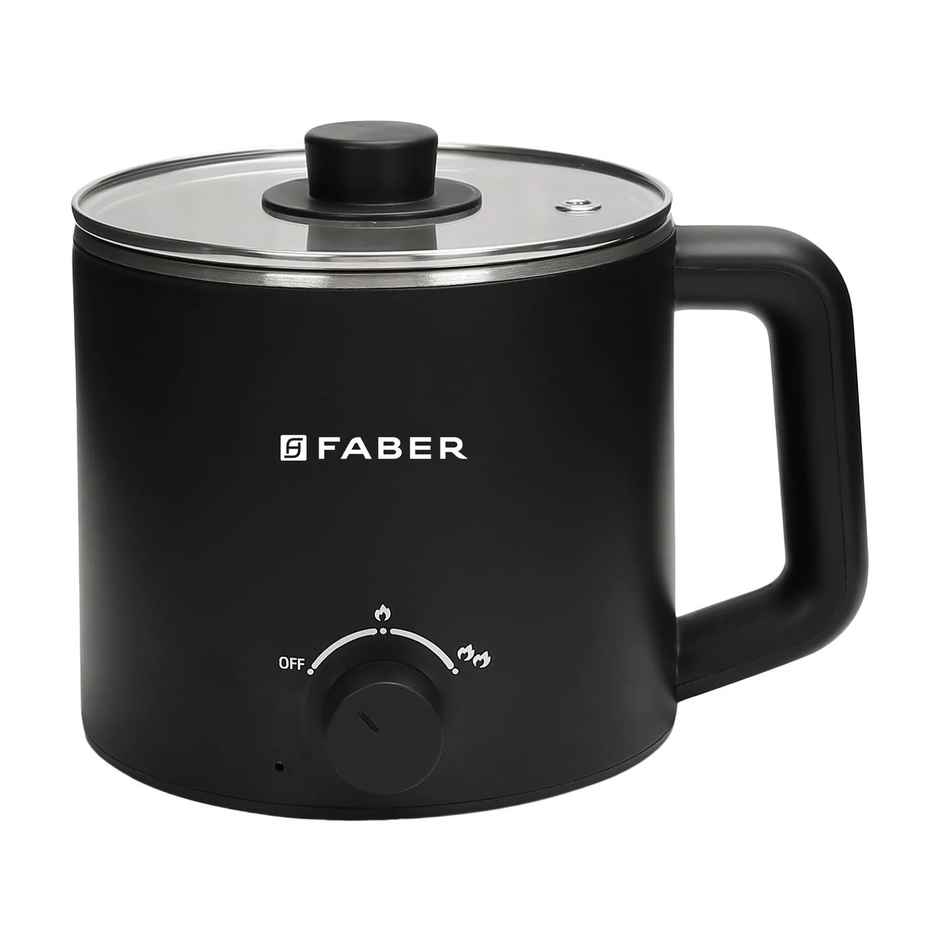 Faber 600W 1.6 liter Multi Cooker | Cool Touch Handle & Temperature Control Knob | 1Y Warranty