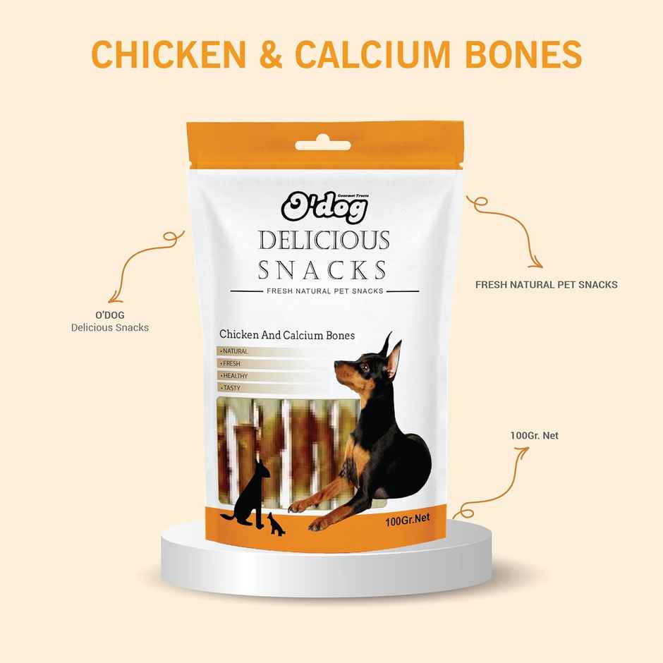 O'Dog Real Chicken Soft Cubes Dog Treats | Training Cubes