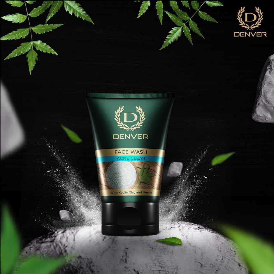 Denver Acne Clear Face Wash For Men