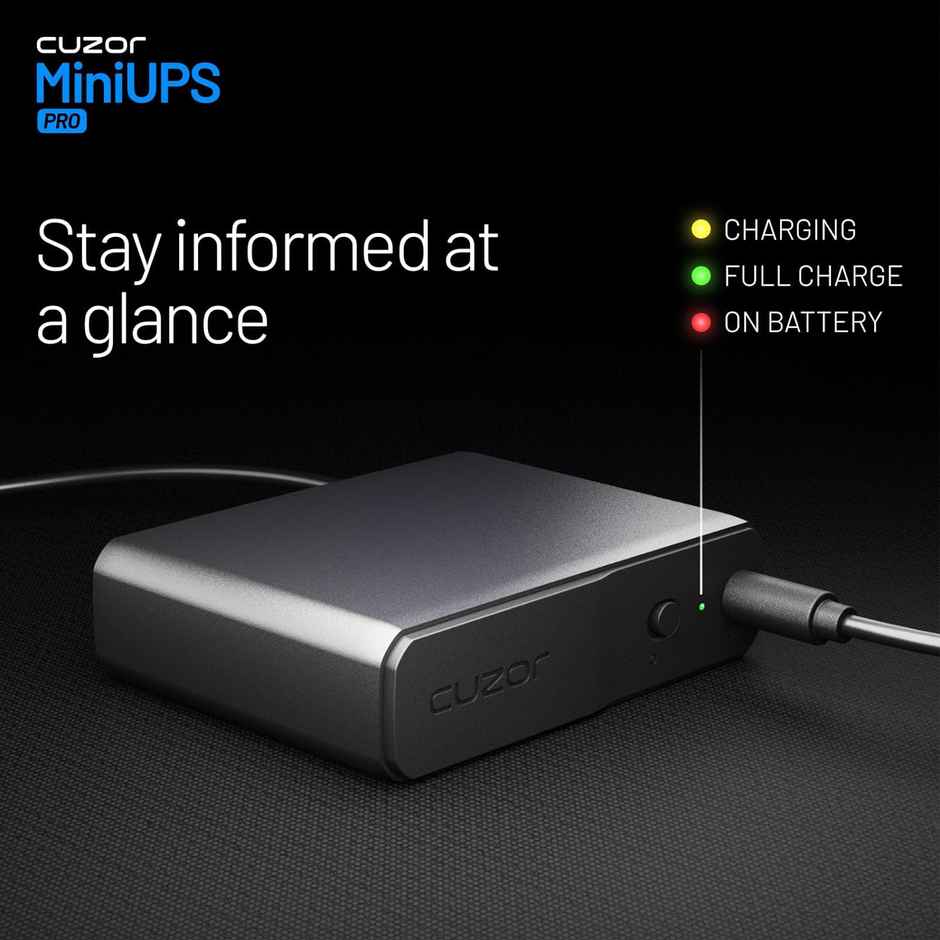 Cuzor Router Ups 12V 3A , Upto 8 Hour Backup