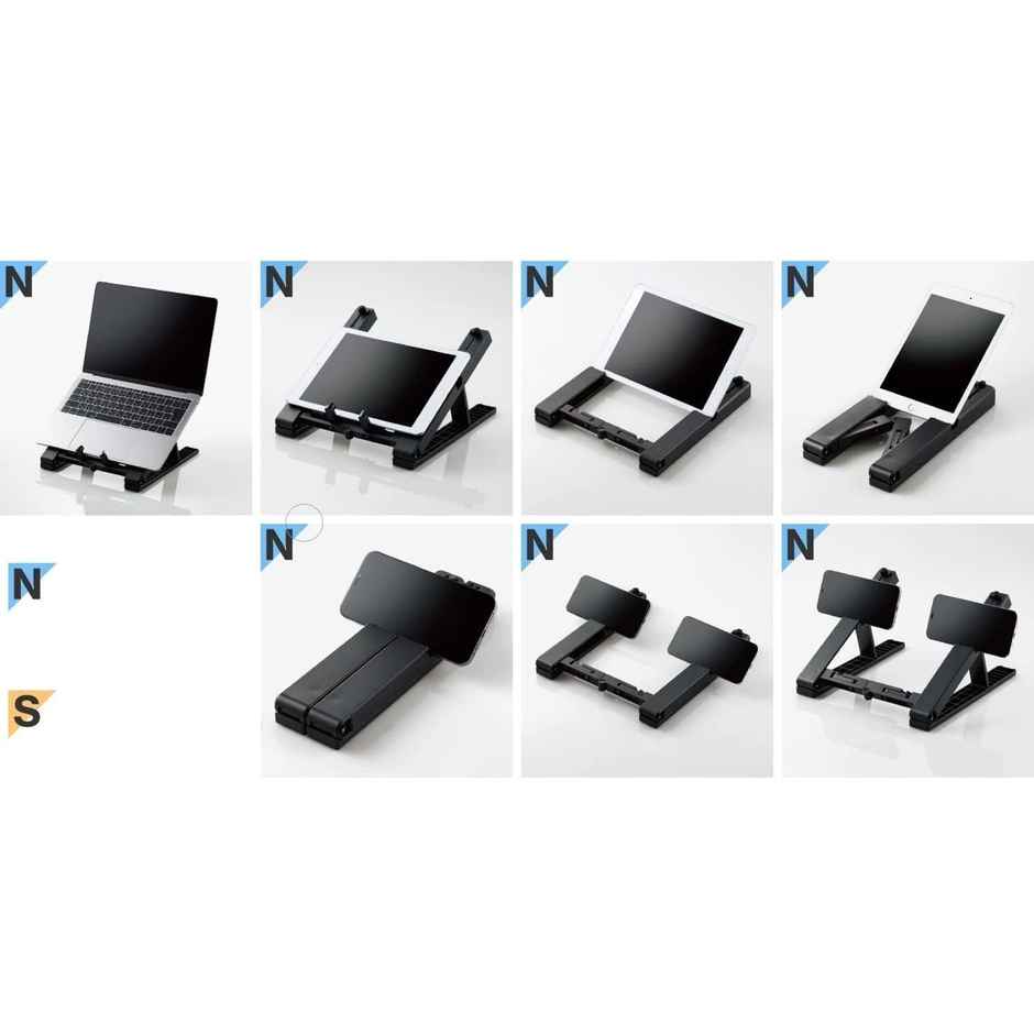 Striff Laptop Stand, Macbook Stand, Portable Laptop Stand, Gaming Laptop Stand(Black)