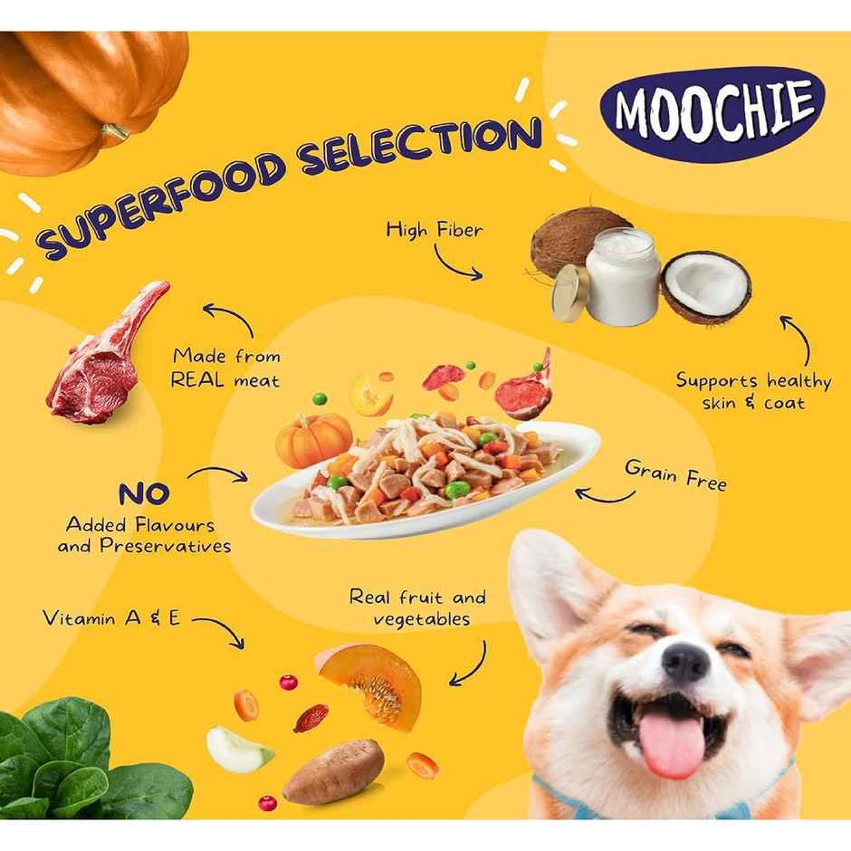Moochie Dog Wet FOOD - Digestive Care - Casserole With Chicken Liver Gravy