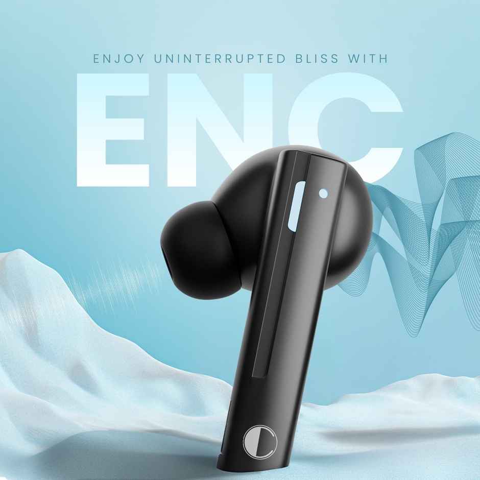 Cellecor Bropods Cb33 Tws With 60 Hours Playtime | Digital Display Automatic Pairing - Black