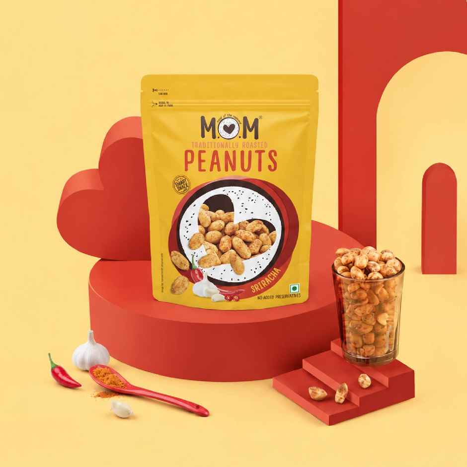 MOM Sriracha Roasted Peanuts