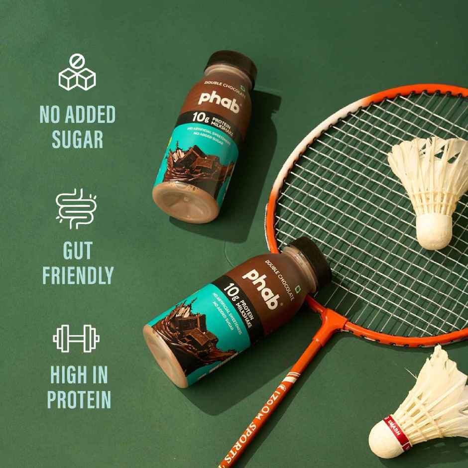 Phab Double Chocolate 10g Protein Milkshake