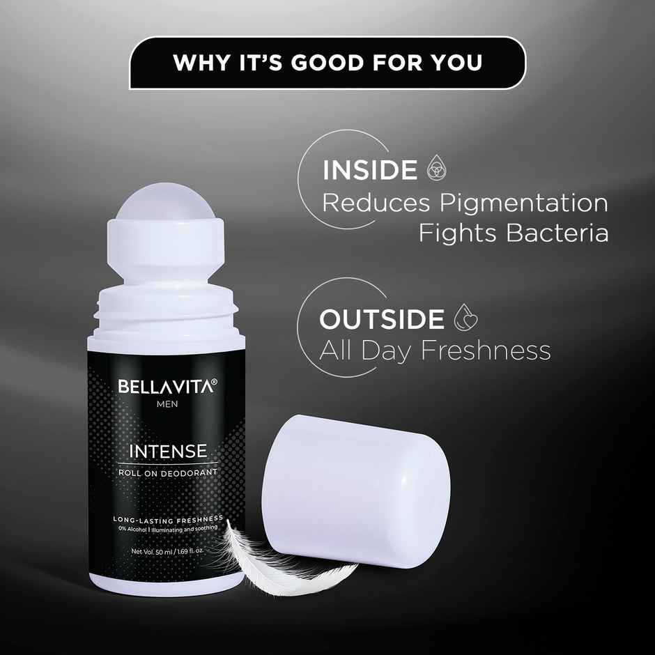 Bella Vita Intense Roll-On Deodrant For Men
