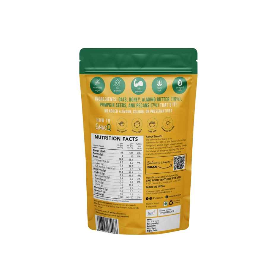 Snacq Almond Butter Granola