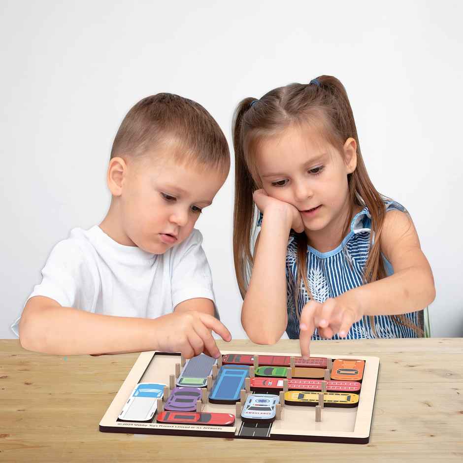 Webby Traffic Jam Table Top Board Game | Fun Family Puzzle Game for Kids, Teenager and Adult