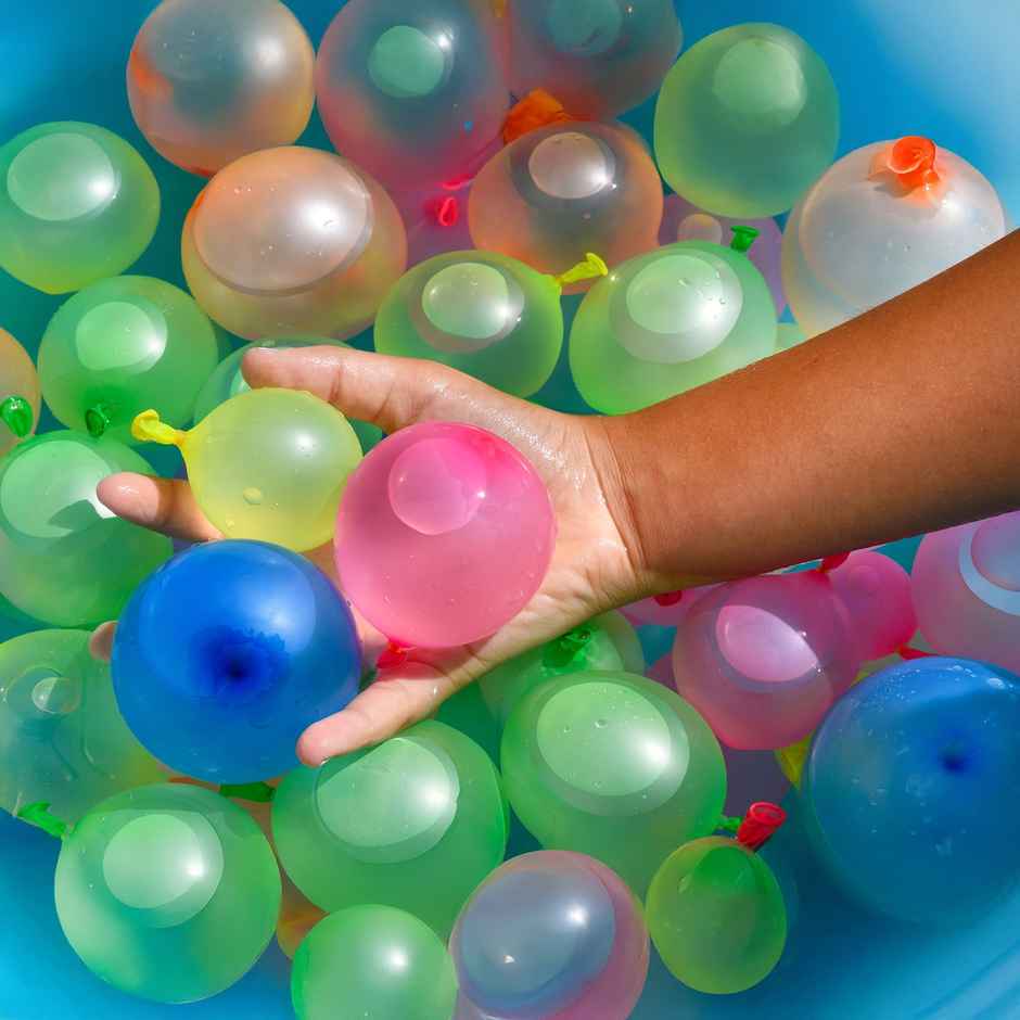 Self Sealing Water Balloon | Holi Special | 1 pack (37 pcs) | Tomuncle