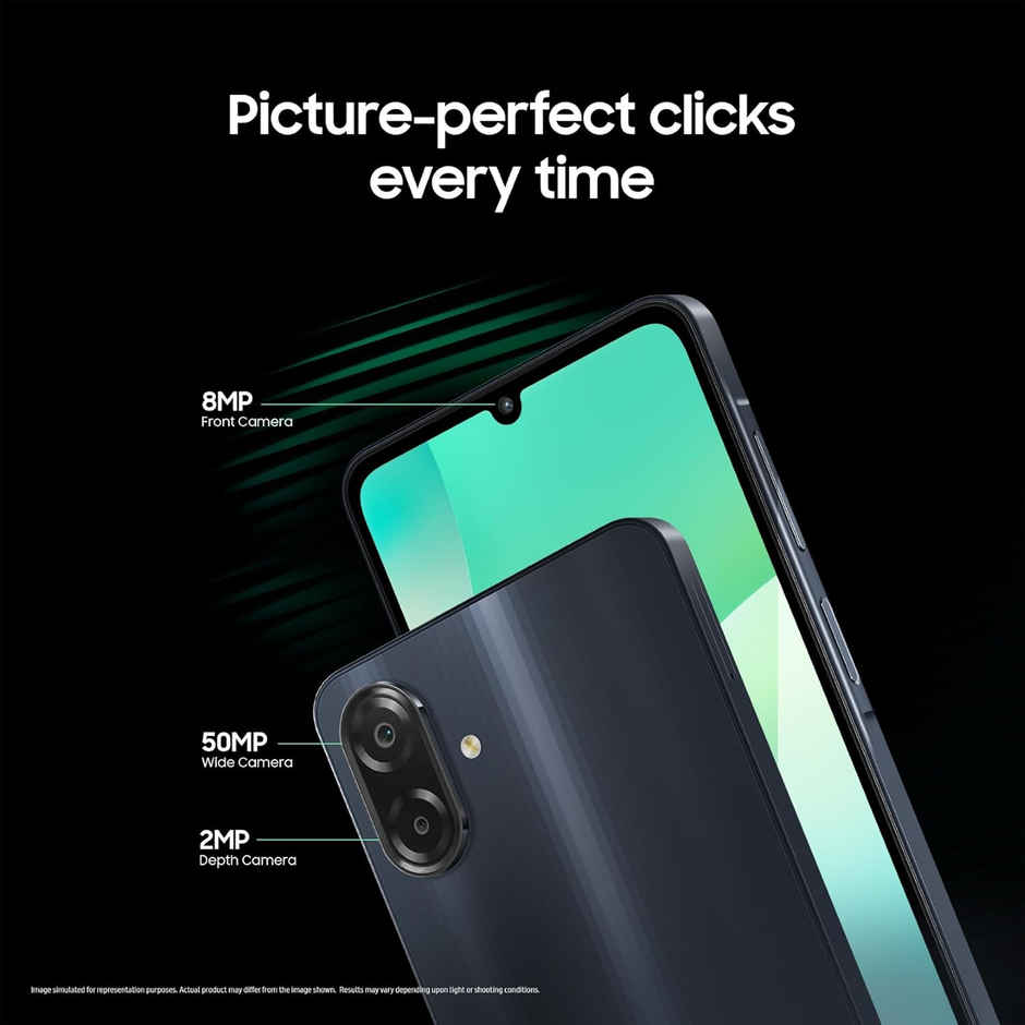 Samsung Galaxy M07 MediaTek Helio G99 | IP54 Rating | 4GB RAM, 64GB Storage | Black