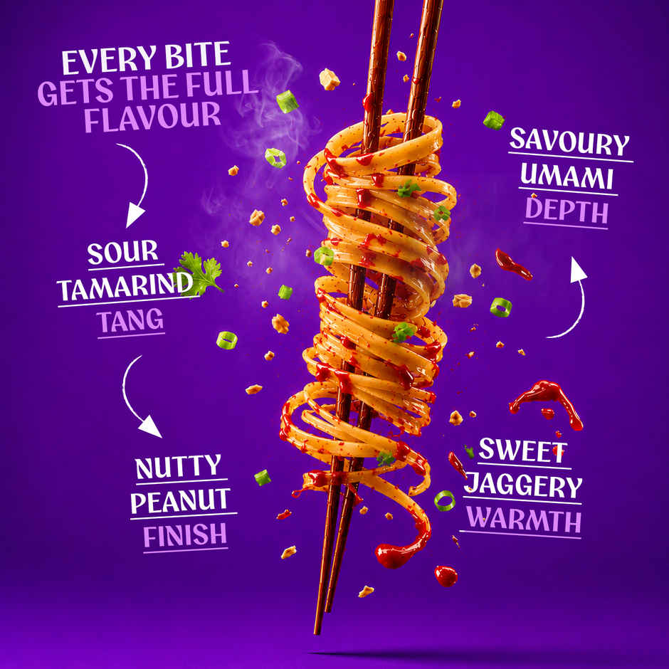 CHEFFIN Pad Thai Noodle Kit | Ready in 2 Mins | No Artificial Preservatives