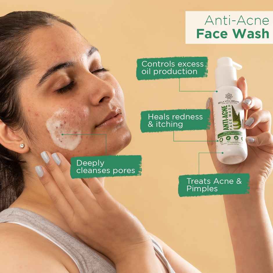Bella Vita Organic Anti- Acne Face Wash