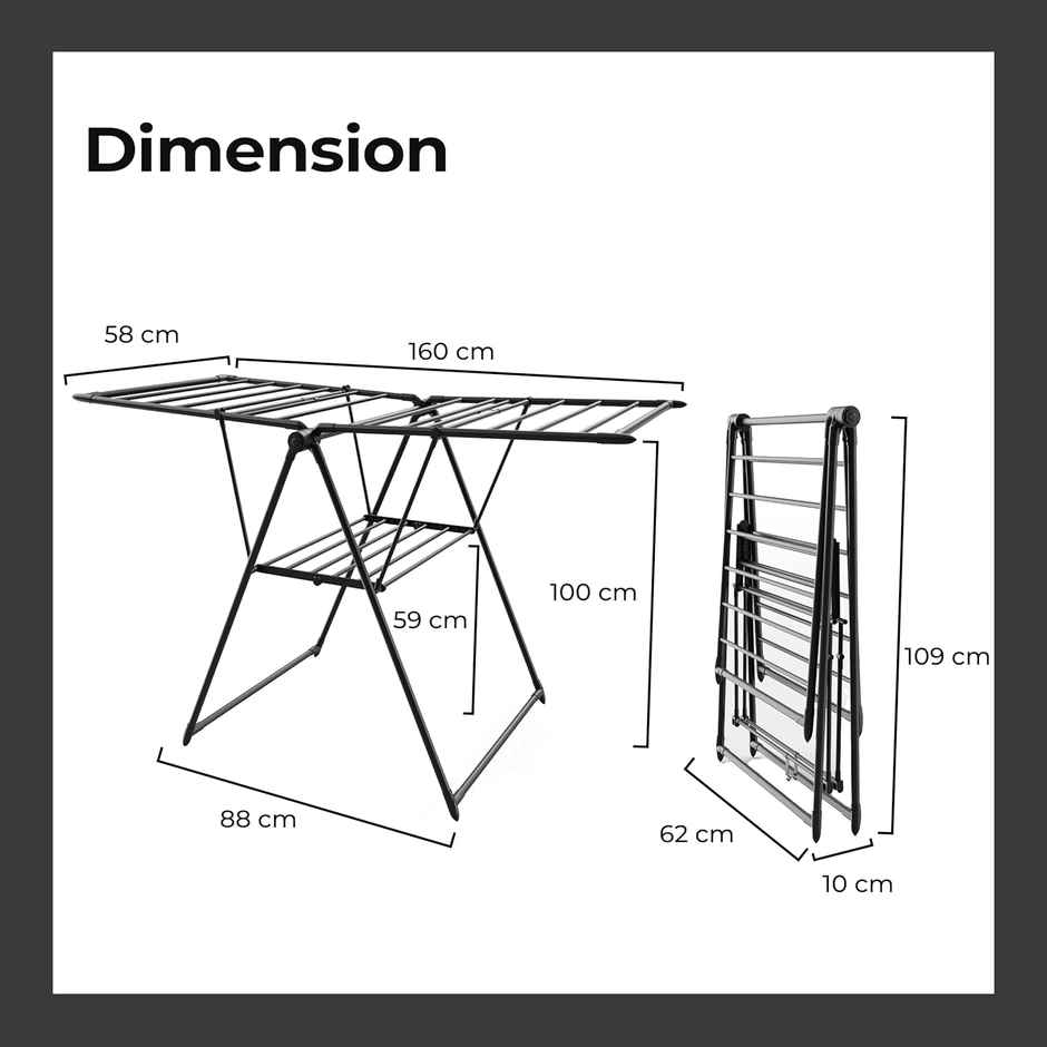 Lifelong Cloth Drying Rack Basic | LLCDR05