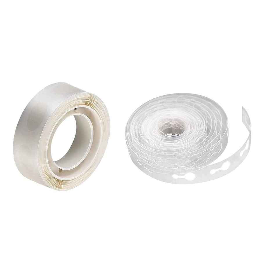 Just Party Adhesive Glue Dots 100Pcs & 5 Meter Arch Strip Combo - 1 Roll Each