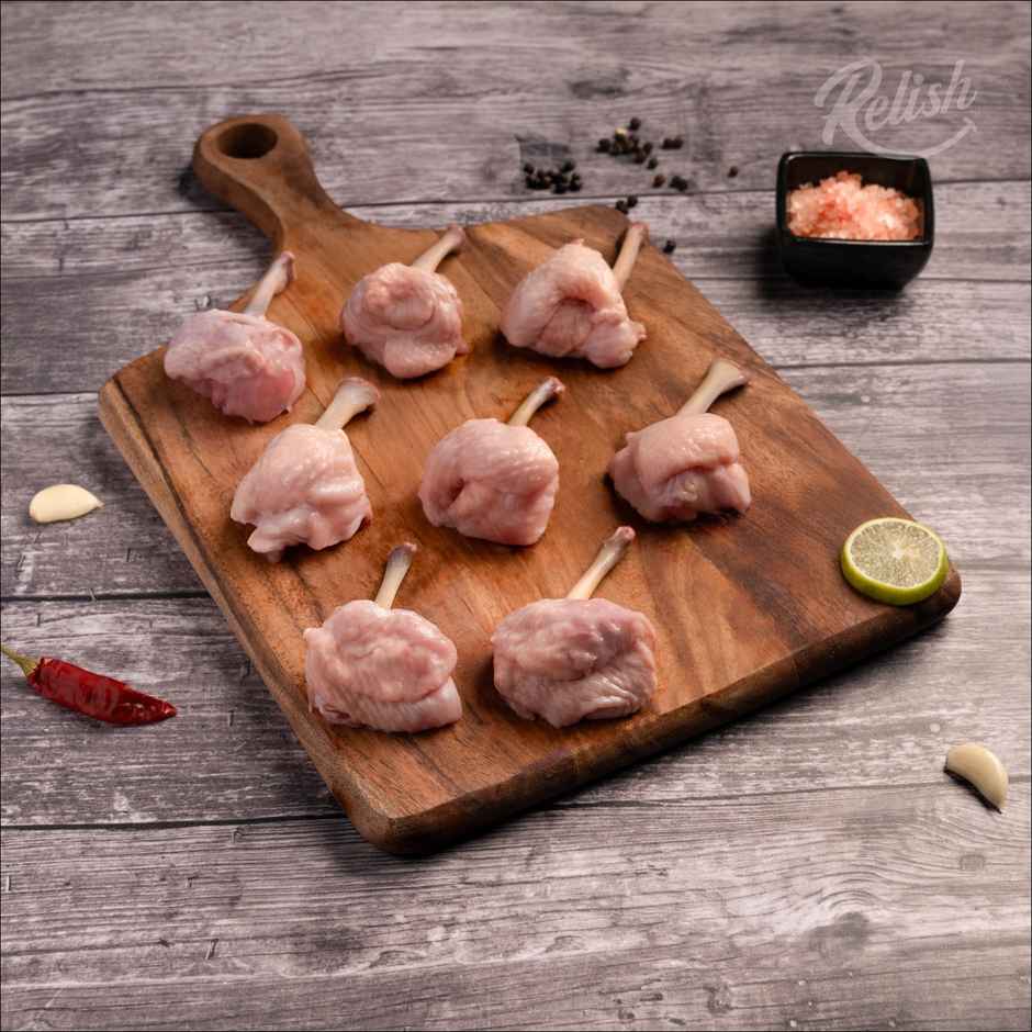 Relish Chicken Lollipop | Energy - 270 kcal | Protein - 26 g / 100 g