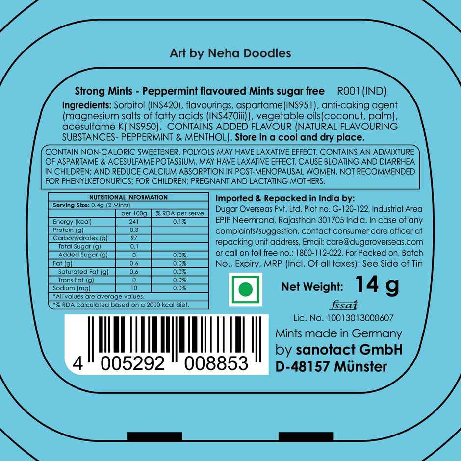 Impact Sugar Free Mint -Desiner Edition