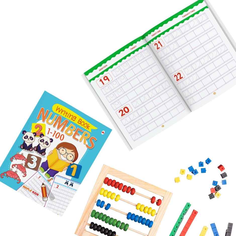 Numbers Writing Book 1-100 (Practice) - Learn and Practice