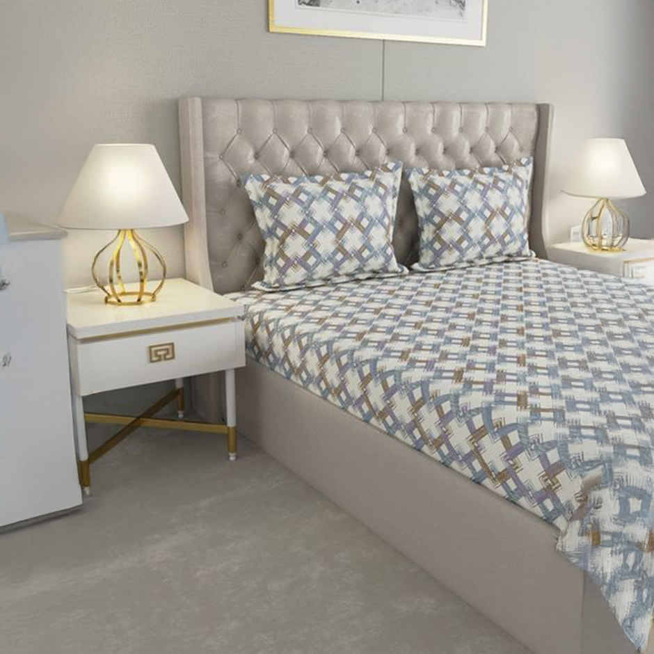 Raymond Home Hazel|014471|BF01|Double Bedsheet