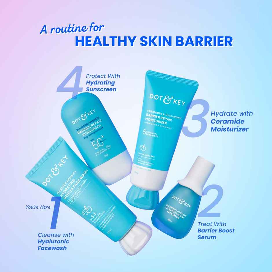 Dot & Key Barrier Repair + Hydrating Gentle Face Wash