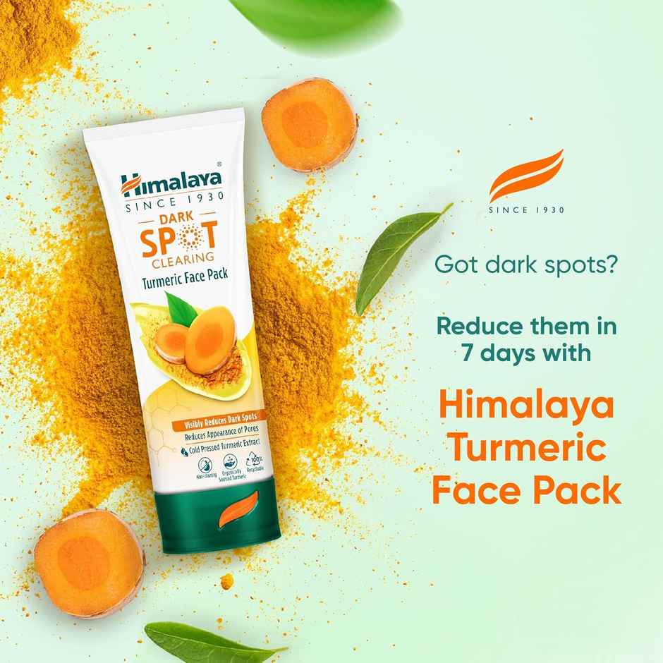 Himalaya Wellness Company Dark Spot Cl Turmeric Face Pack