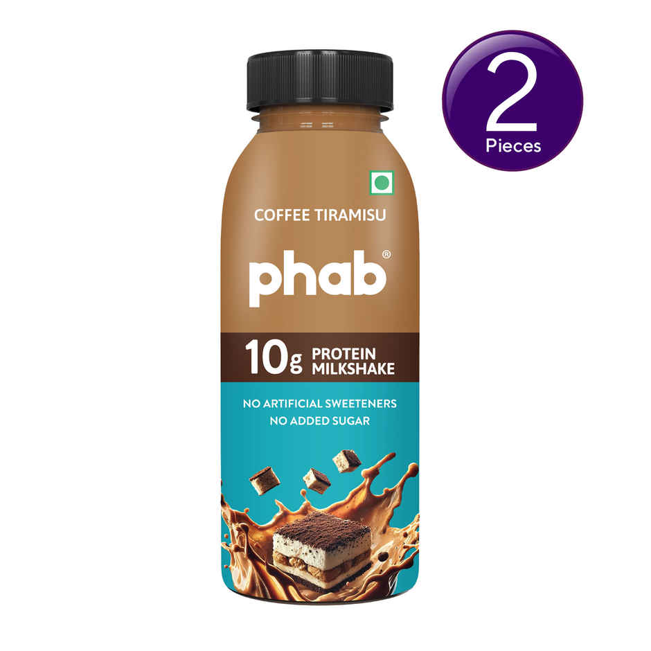 Phab Coffee Tiramisu Protein Milkshake Combo