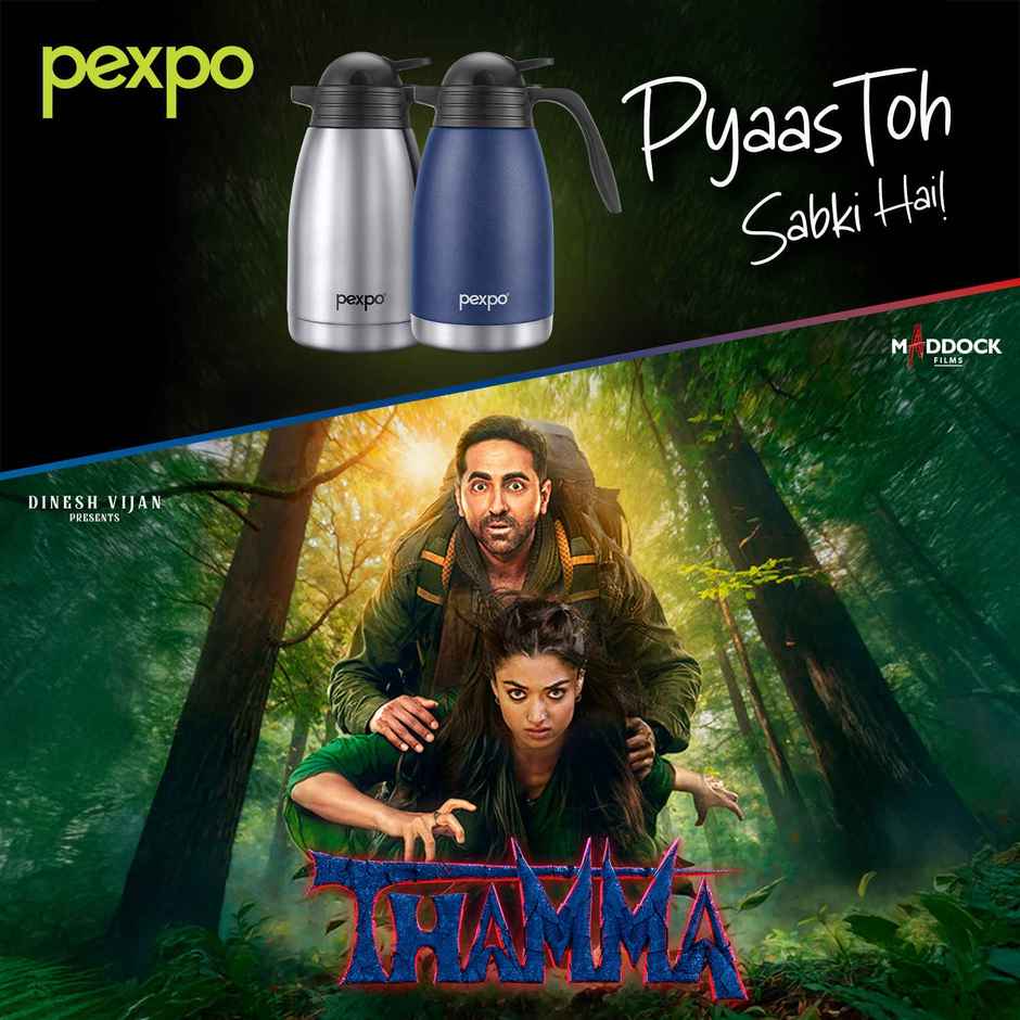 Go24 | Pexpo Cosmo Stainless Steel Thermal Carafe | 1 L | Silver | Coffee/Tea Carafe Heat & Cold Retention