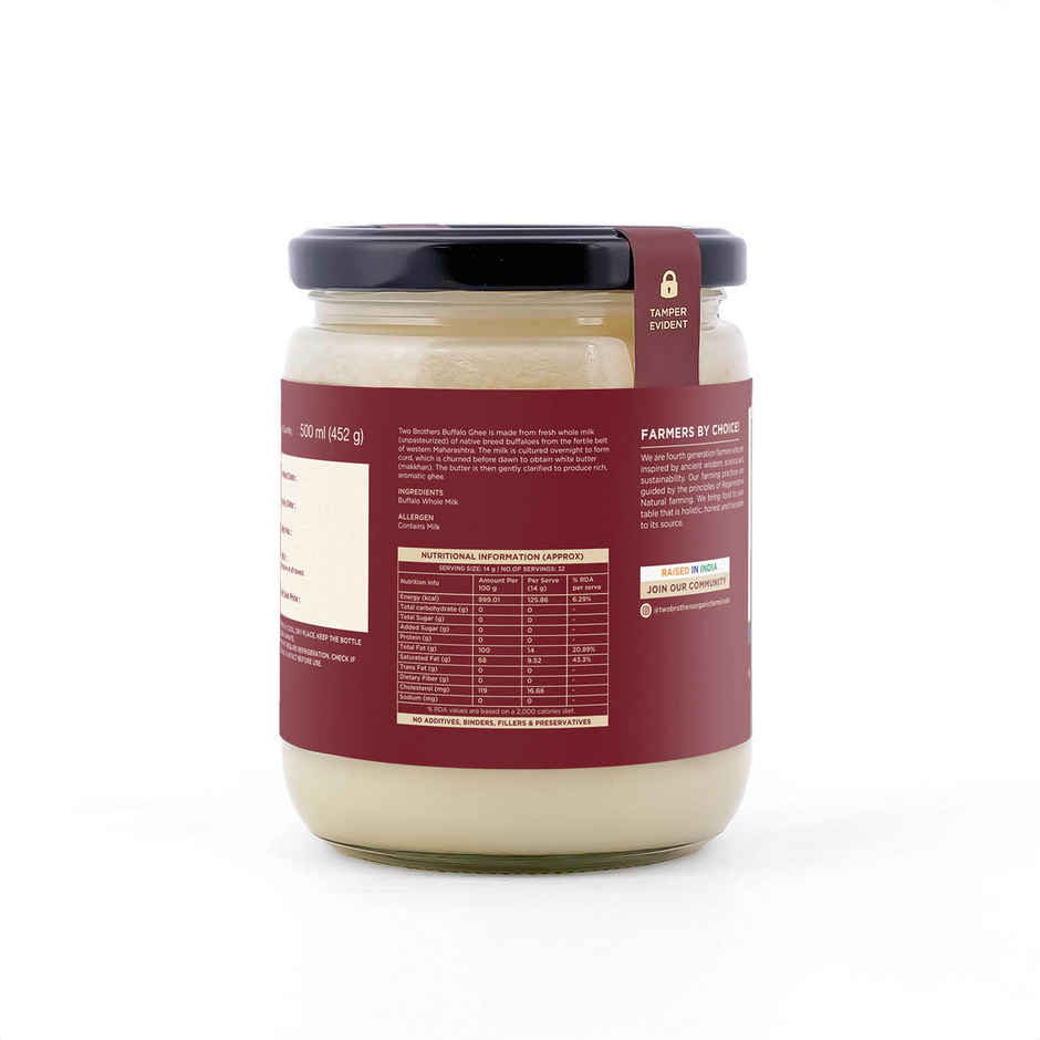Two Brothers Buffalo Cultured Ghee