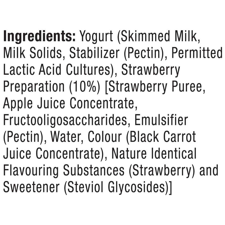 epigamia 15 g Protein Turbo Yogurt, Strawberry