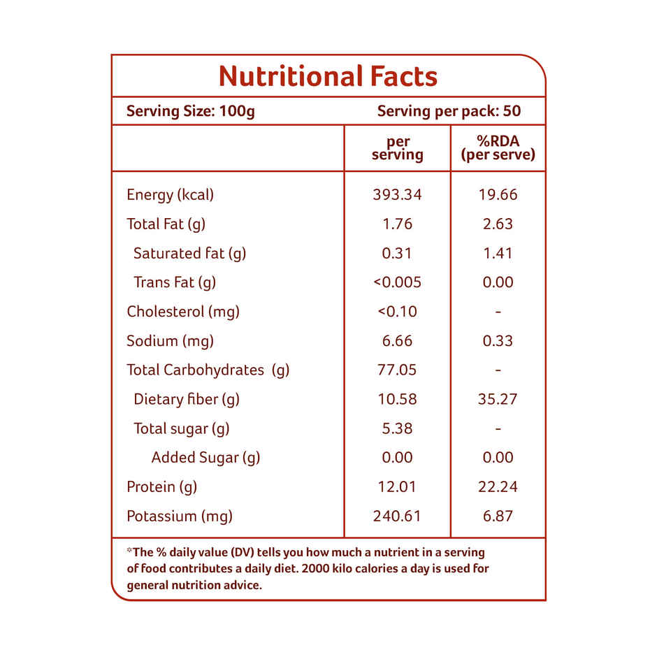 Organic Tattva Wheat Flour | Chakki Atta