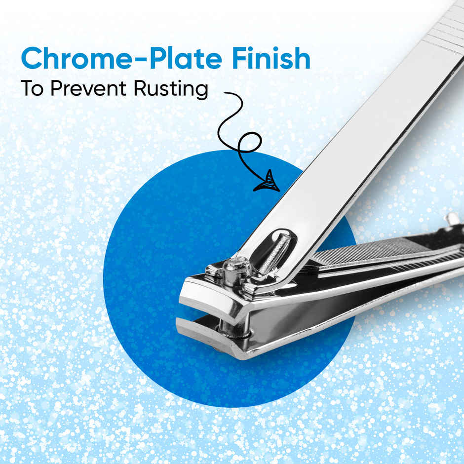 VEGA Large Nail Clipper, Glitter, Colour May Vary, (LNC-02)