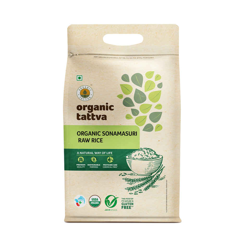 Organic Tattva Organic Sonamasuri White Rice