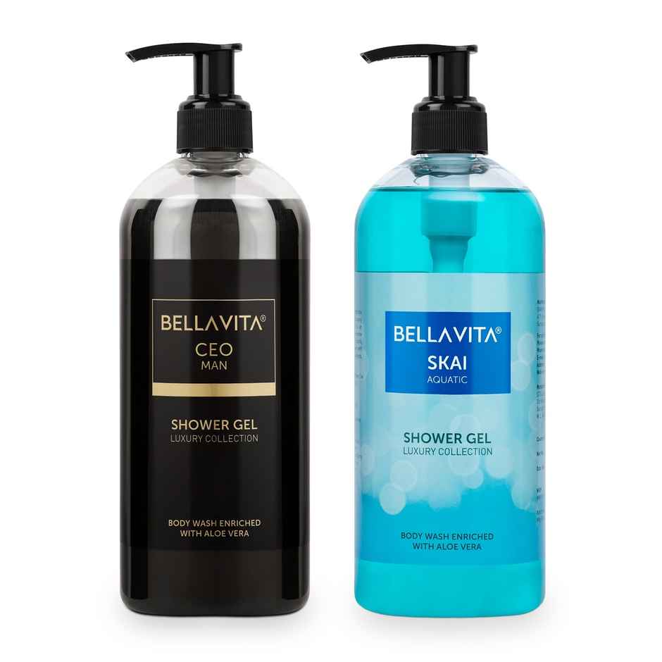 BELLAVITA Skai And Ceo Man Shower Gel Combo