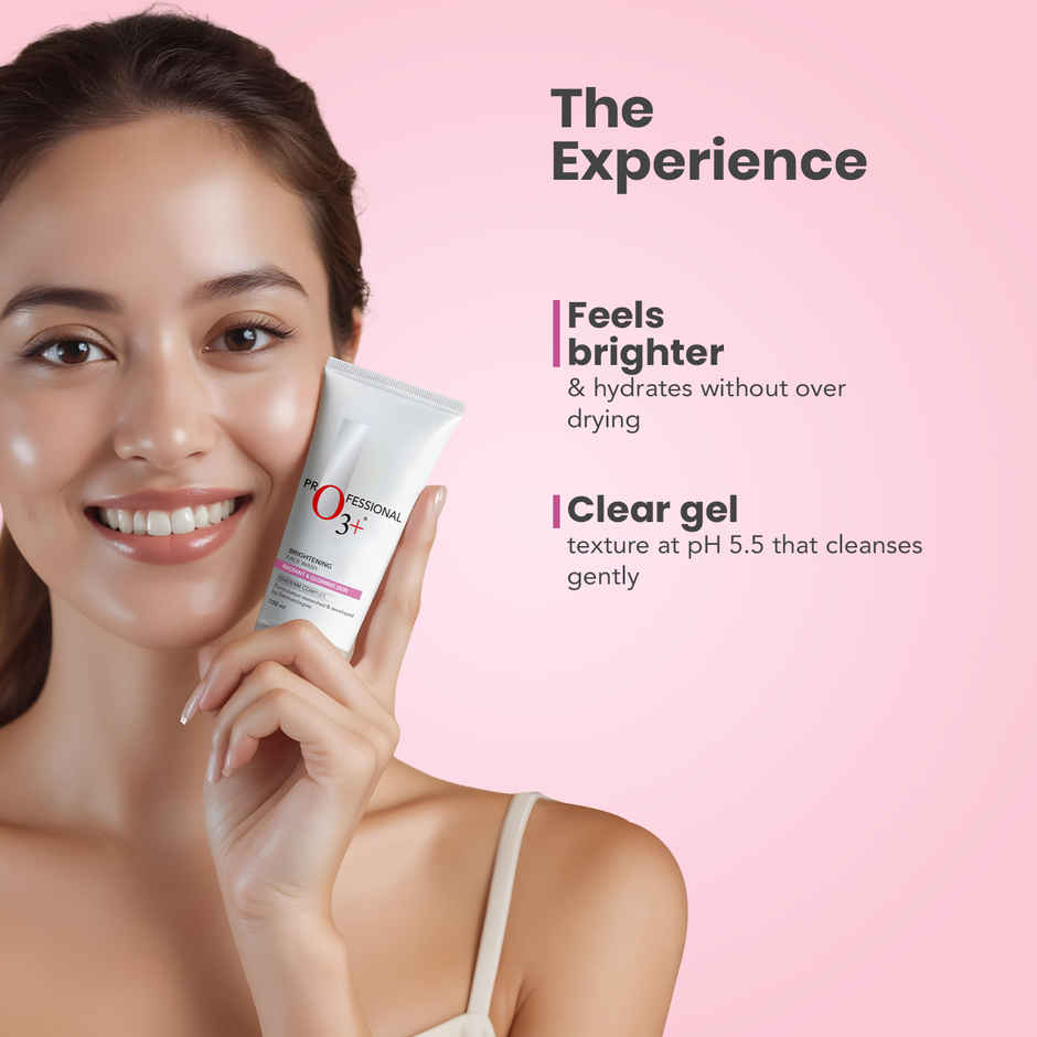 O3+ Brightening Face Wash