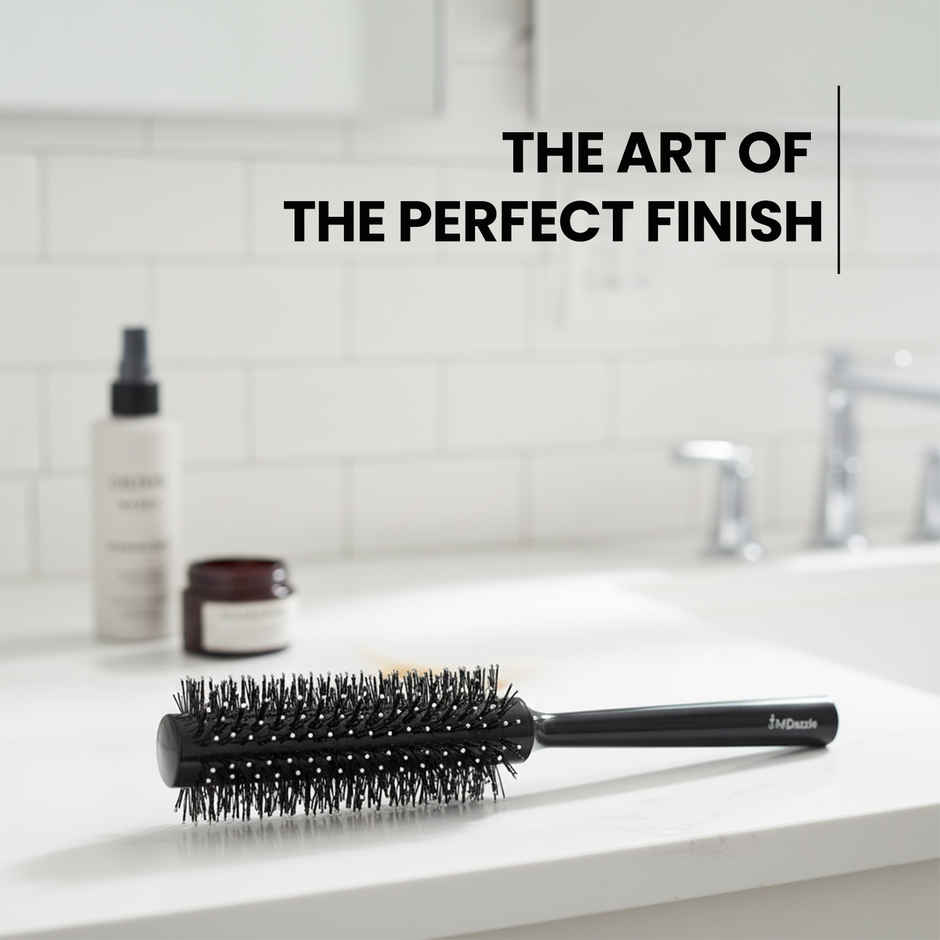 Midazzle Round Hair Brush for Blow Drying, Curling for Men and Women | Assorted