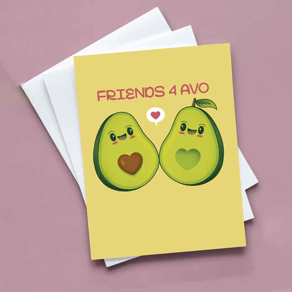Friends 4Avo Card | Mad Over Prints