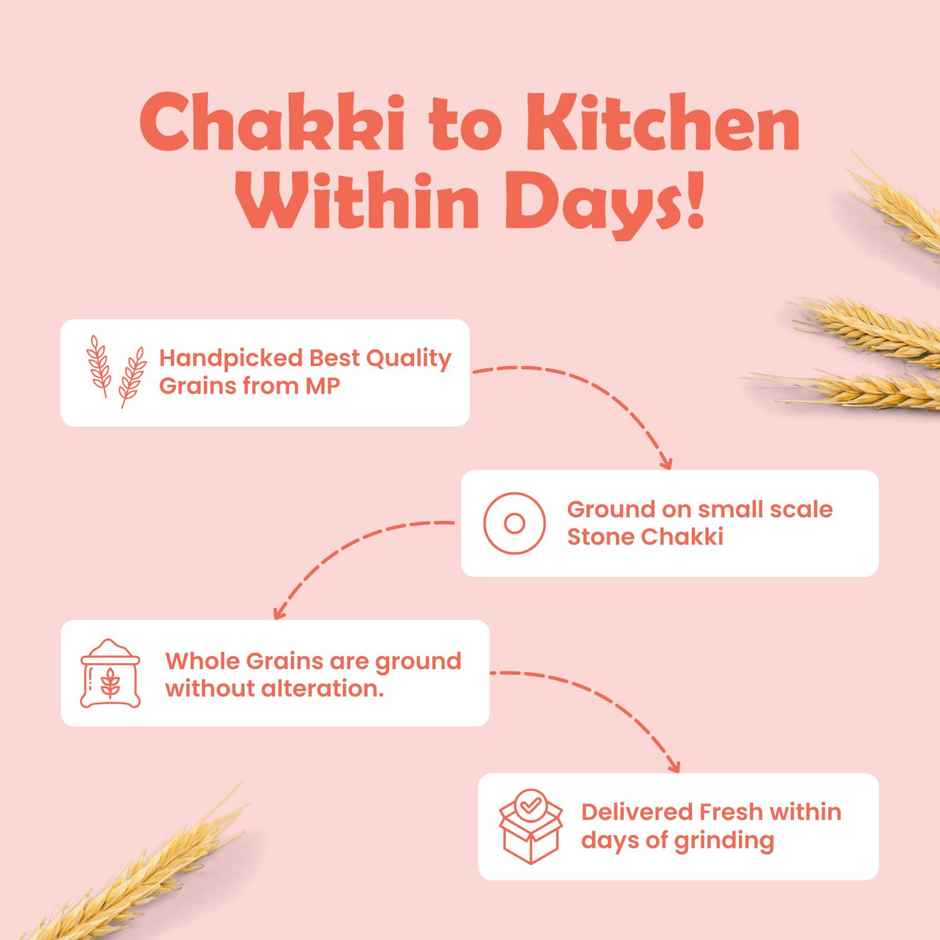 Origgo Khapli Stone Ground Atta-Normal Pissai