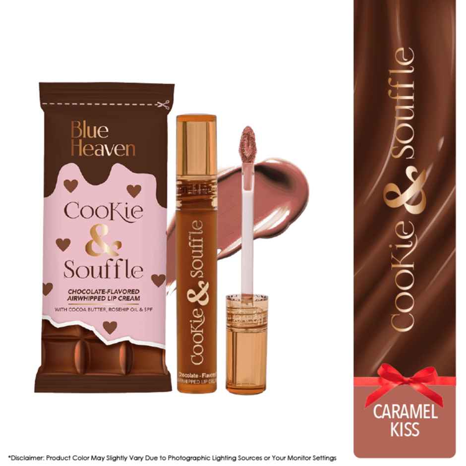 Blue Heaven Cookie & Souffle Liquid Matte Lipstick | Caramel Kiss