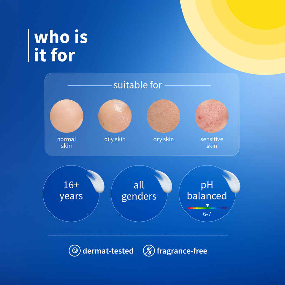 Plum 2% Niacinamide Sunscreen and Rice Water SPF 50 PA++++ Sunscreen
