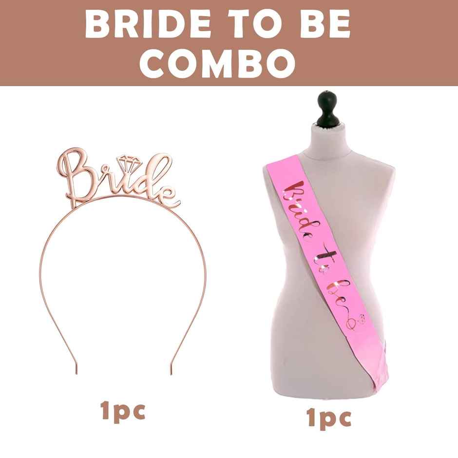 Party Propz Bride To Be Sash And Crown
