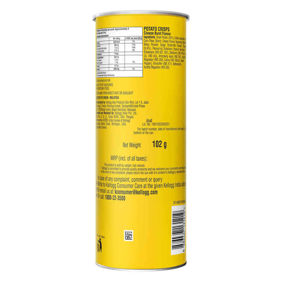 Pringles Cheese Burst