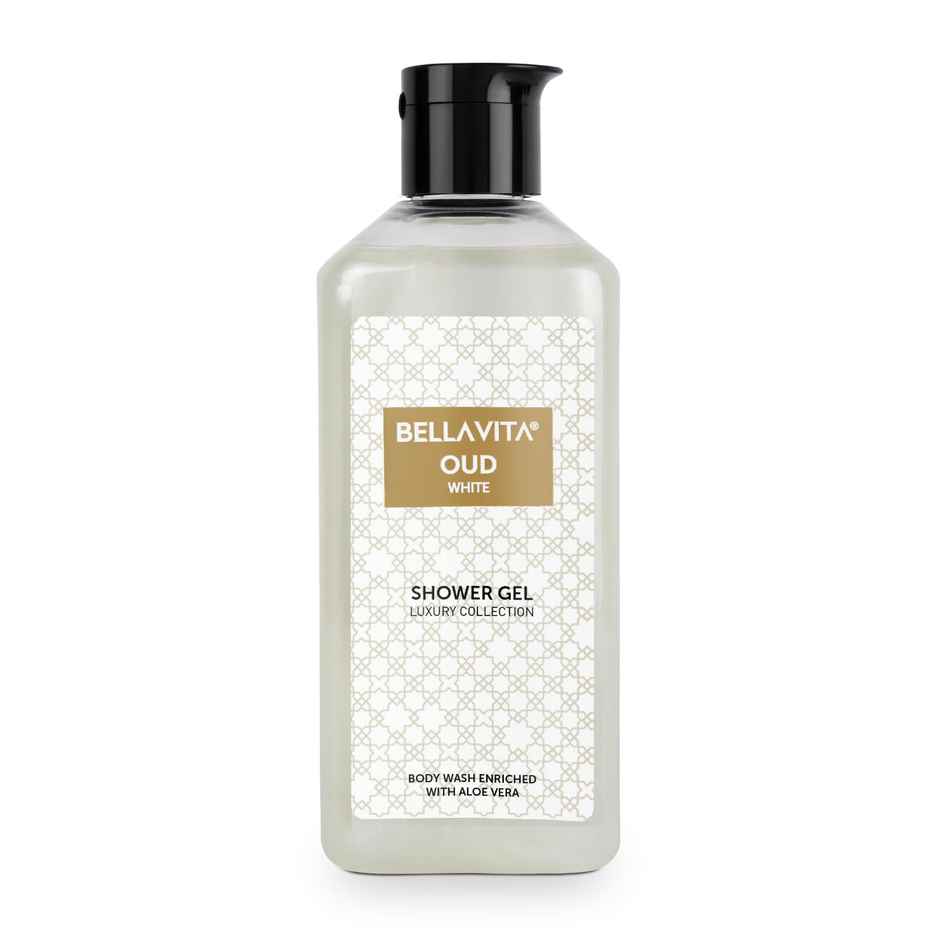 BellaVita OUD White Unisex Shower Gel for Men and Women