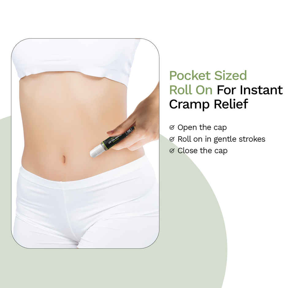 Pee Safe Pain Relief Roll On | Instant Relief from Cramps & Muscular Pain