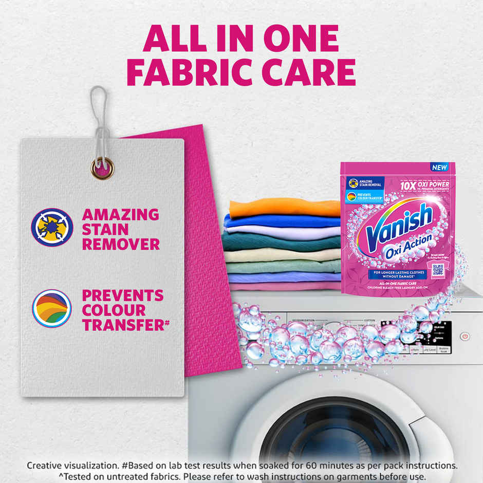 Vanish Powder Stain Remover & Detergent Booster For Clothes Combo