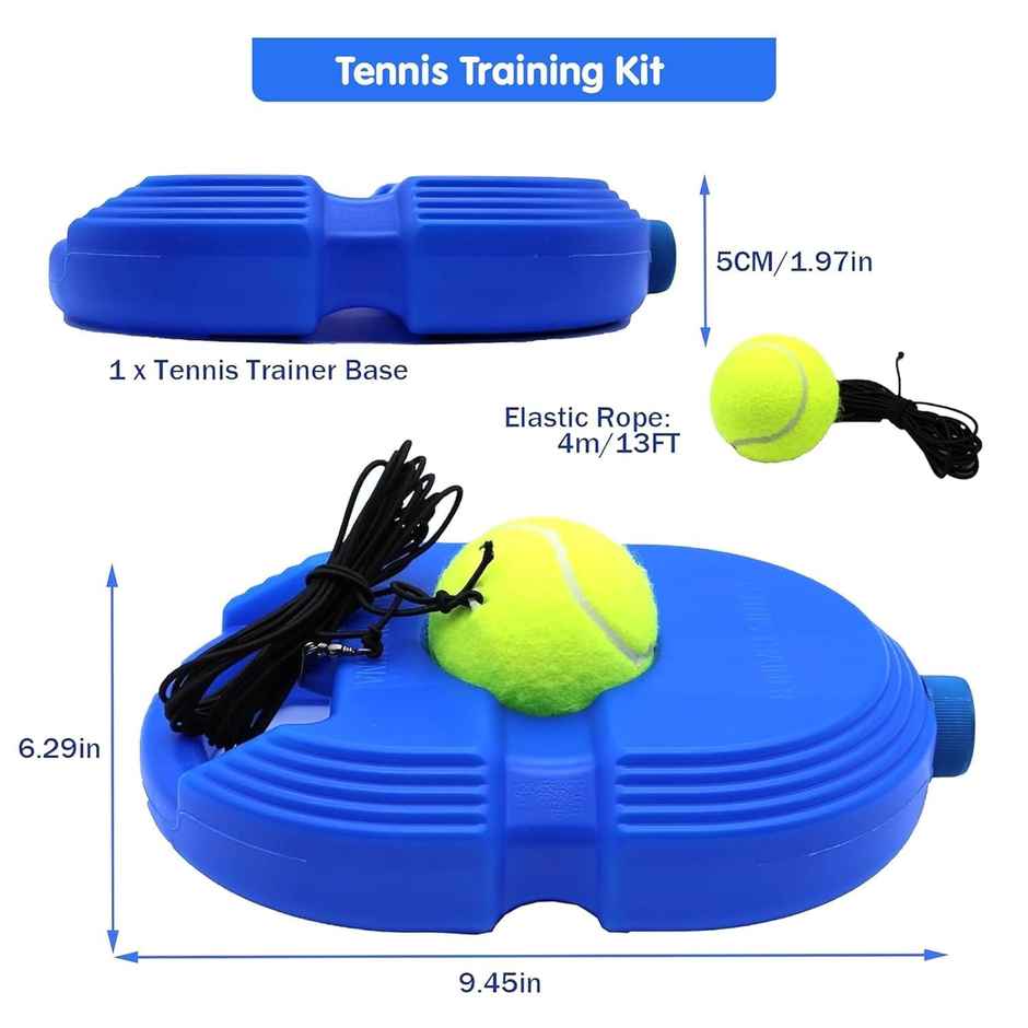 Toyshine Tennis Trainer Rebound Ball for Self-Practice, Portable Training Tool for Kids
