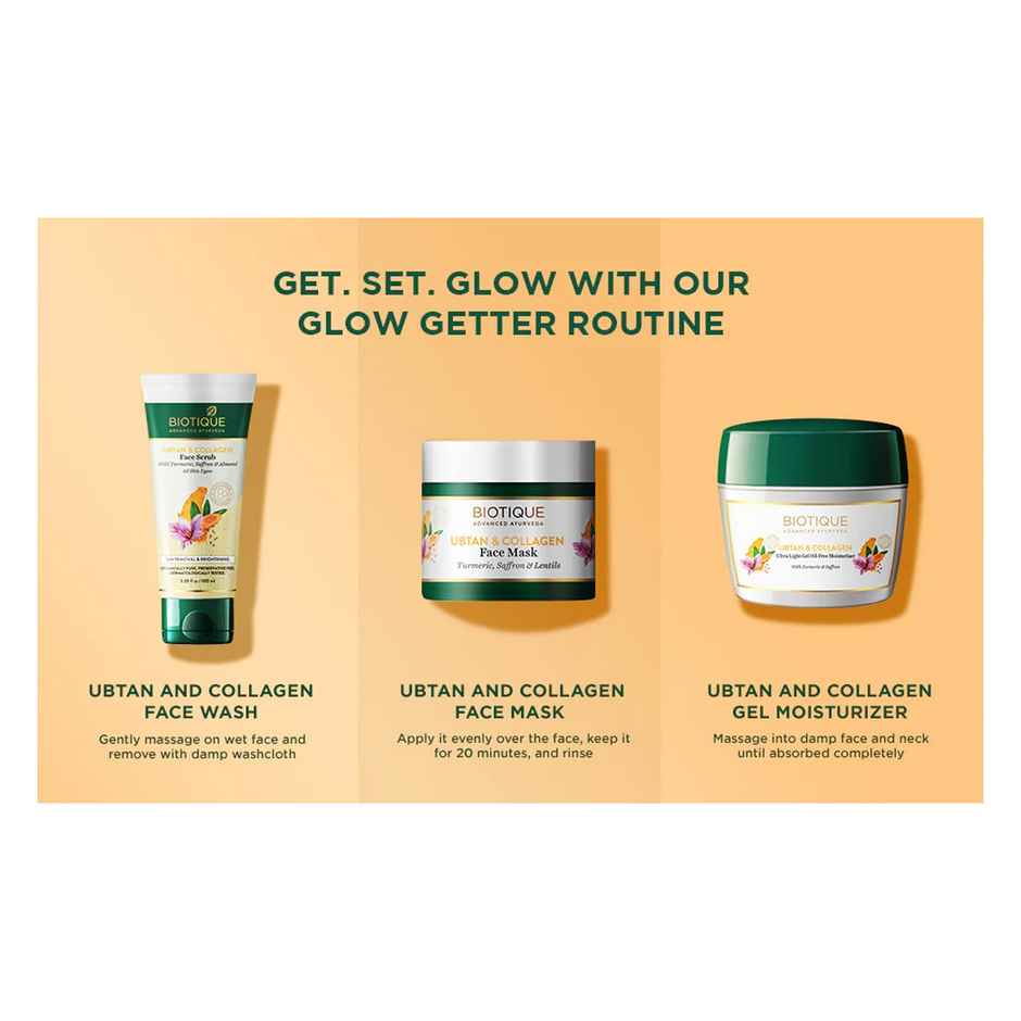 Biotique Ubtan & Collagen Face Scrub