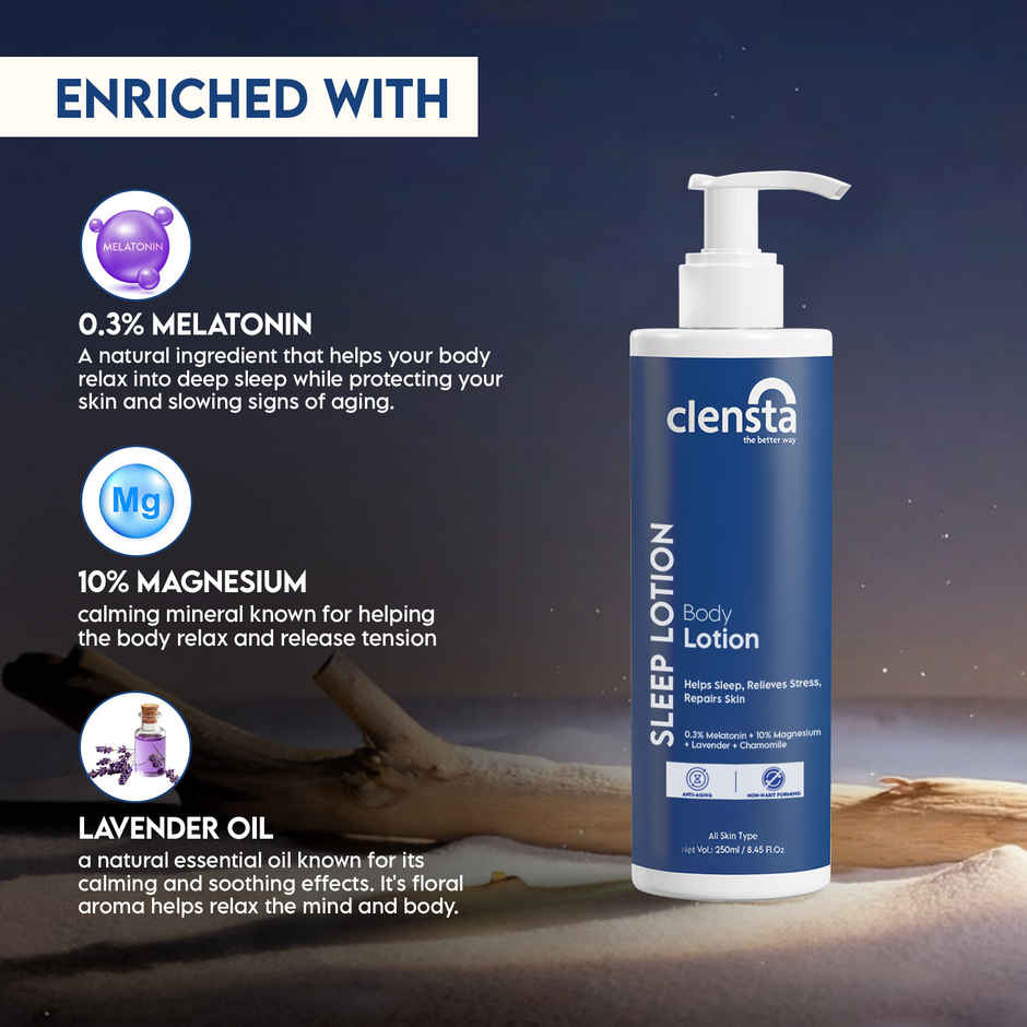 Clensta Sleep Body Lotion