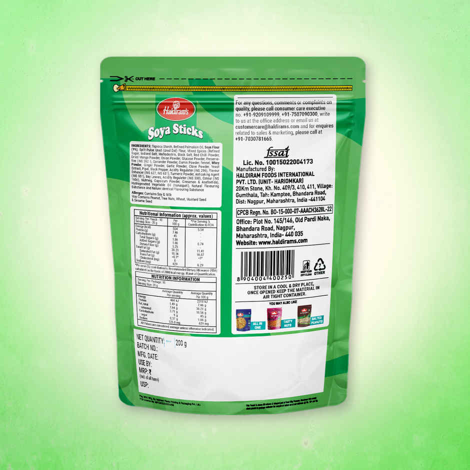 Haldiram's Soya Sticks | Savory Snack