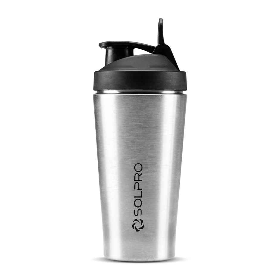 Solpro Hurricane Stainless Steel Shaker Bottle | Gym Shaker | 950 ml