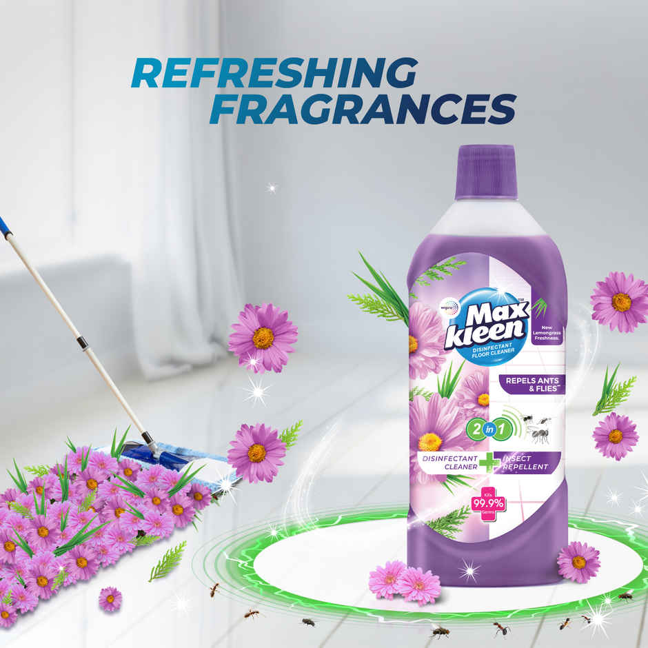 Maxkleen Insect Repellent Floor Cleaner | Lemongrass Combo 