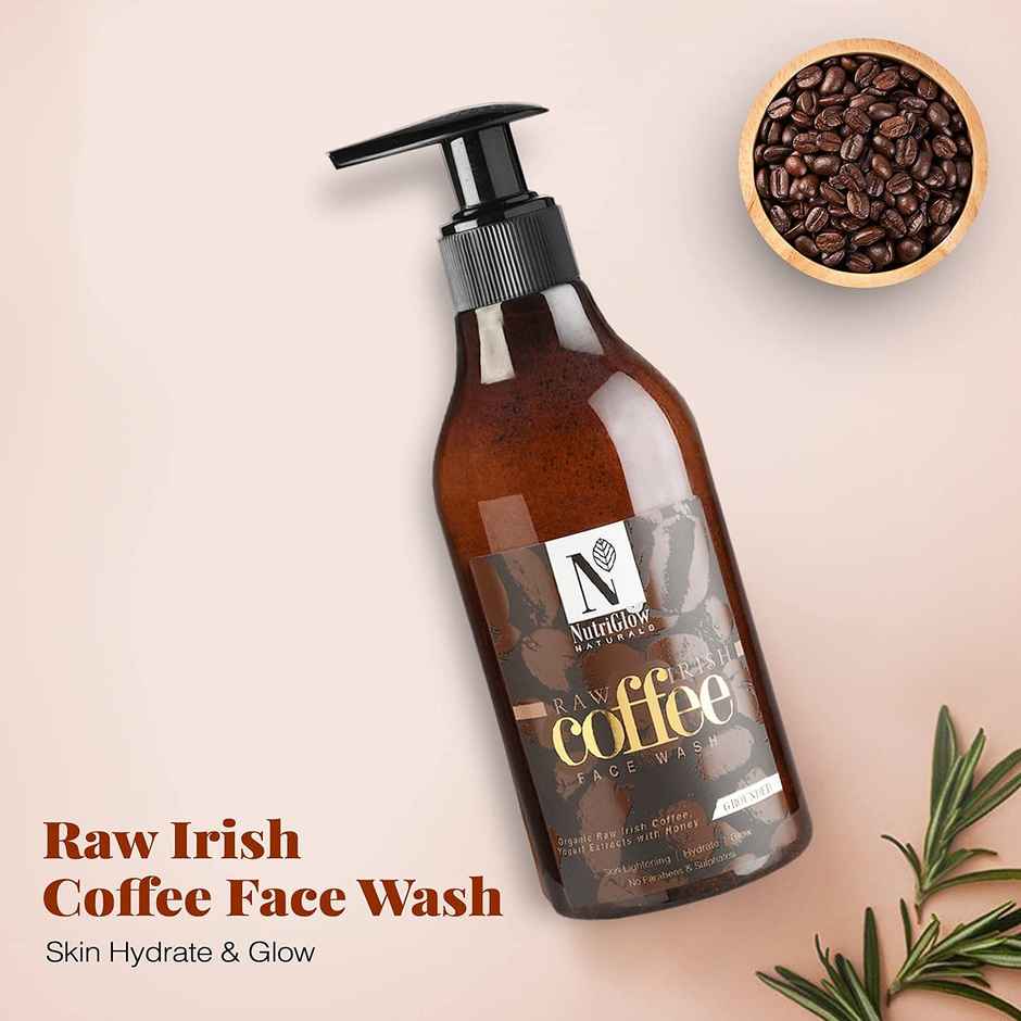 NutriGlow Natural's Coffee Face Wash For Glowing Skin For Men And Women